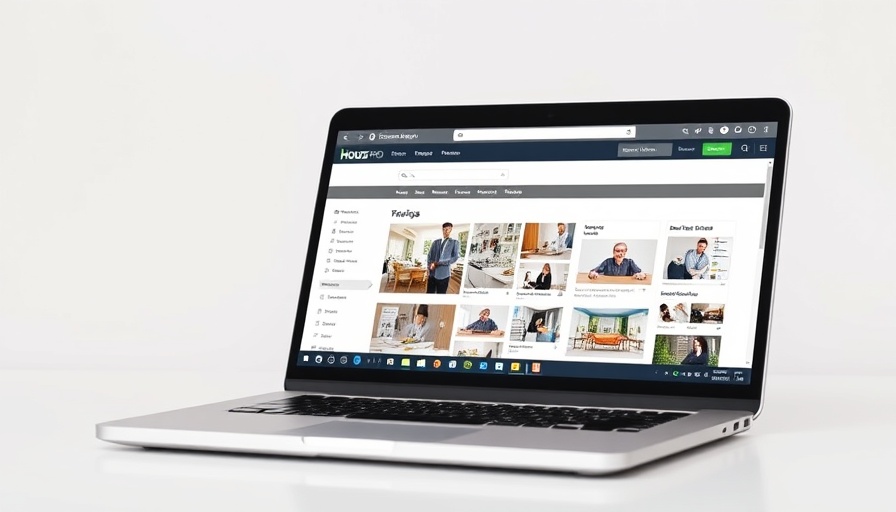 Houzz Pro client dashboard shown on laptop in sleek interface.