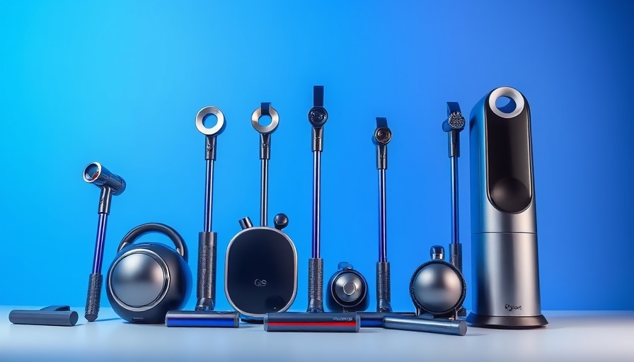 Dyson appliances showcased for Memorial Day sales.