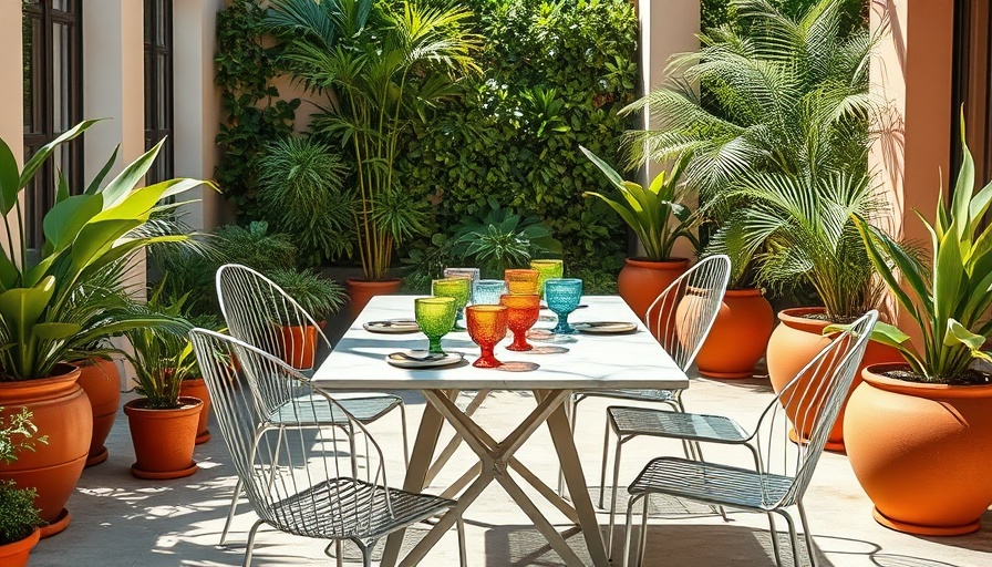 Chic outdoor seating with modern furniture at best outdoor furniture stores.