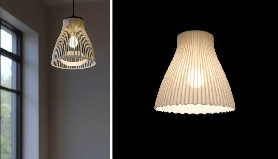 3D-printed lampshade among design projects from Thomas Jefferson University