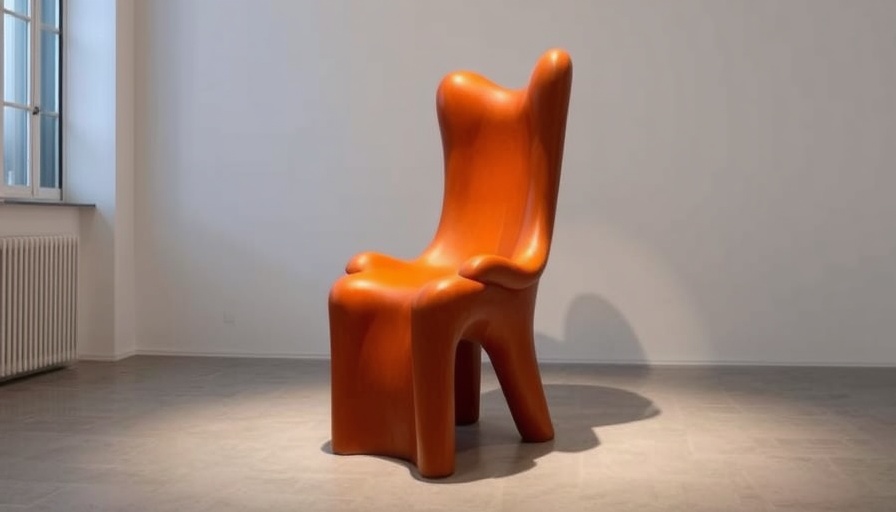 Kouros Maghsoudi's Hug Chair is a "pedestal for sexiness"