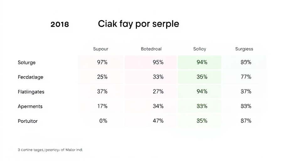 Color Schemes table outlining home design trends 2025.