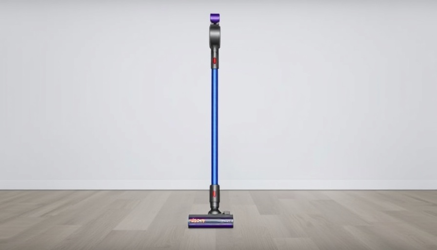 Dyson unveils "world's slimmest vacuum cleaner"