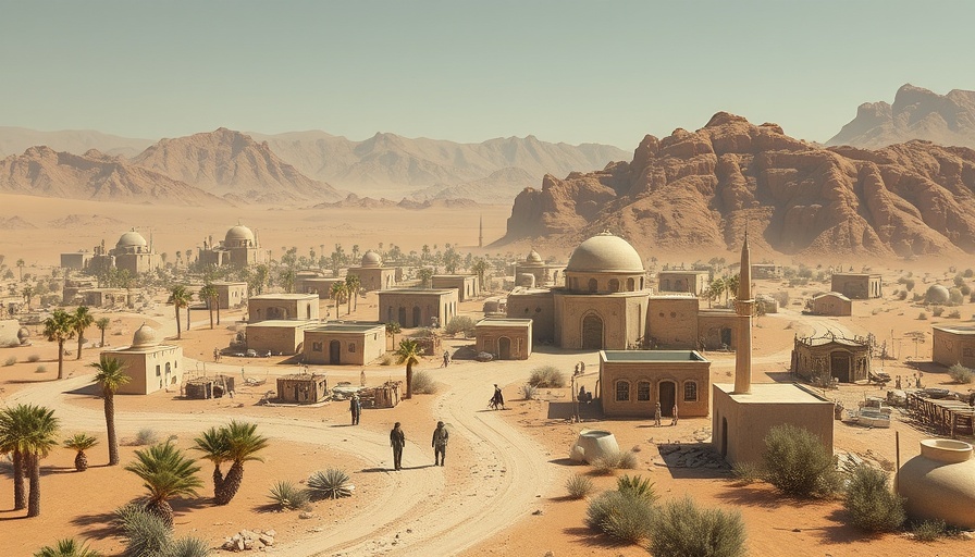 Dystopian desert community that copes with rising heat among Academy of Art University projects