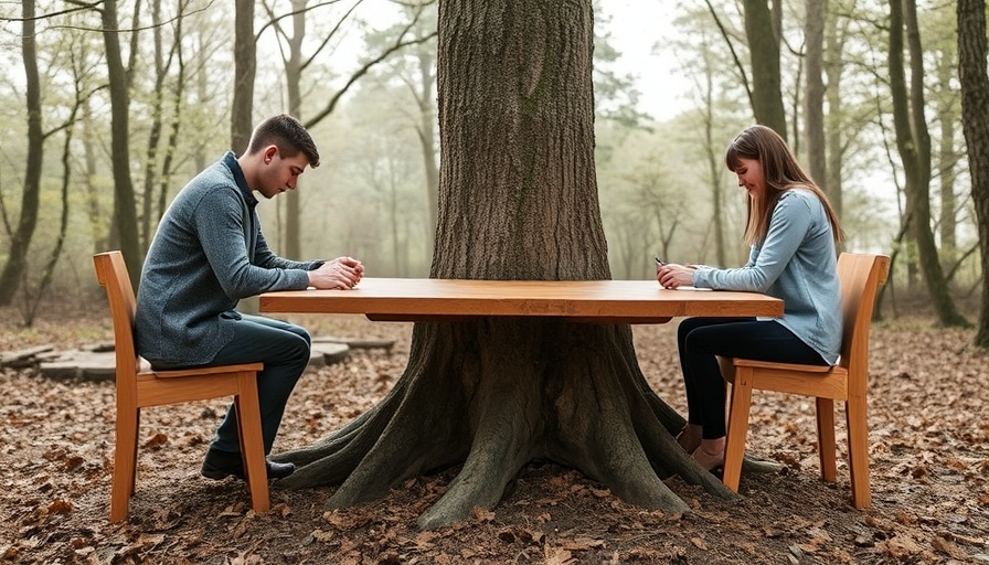 Earth to People binds timber furniture with tree sap
