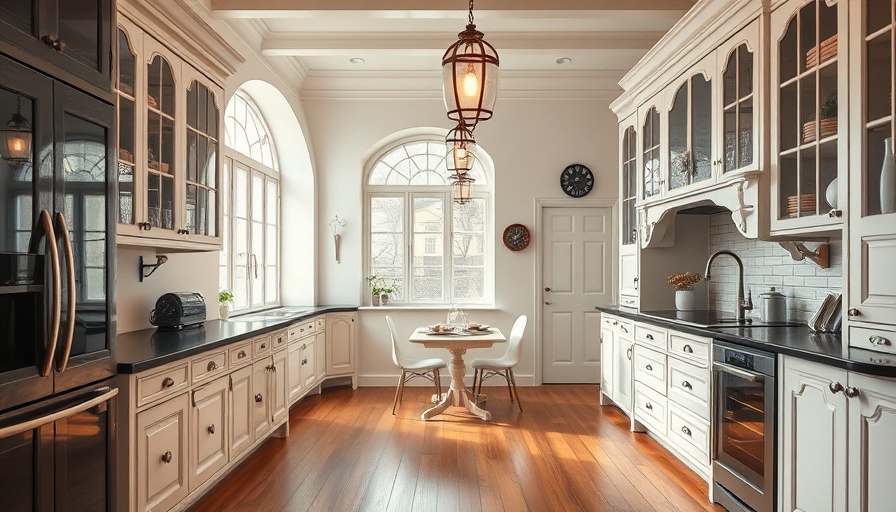 Elegant kitchen renovation blending history and modern design.