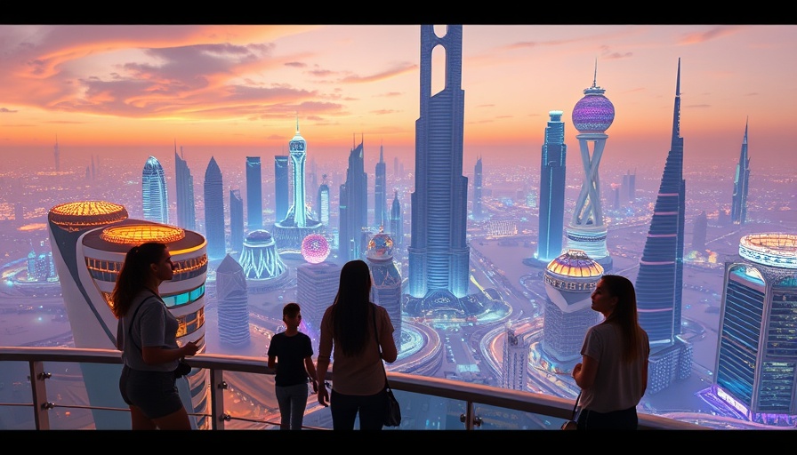 Students at American University in Dubai envision a surreal future for the city