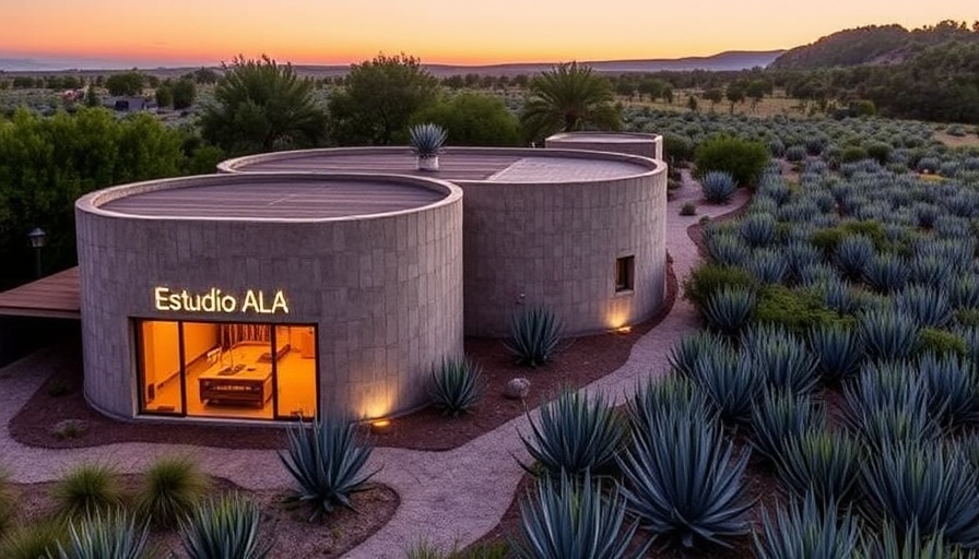 Estudio ALA expands mezcal distillery in Mexican agave fields