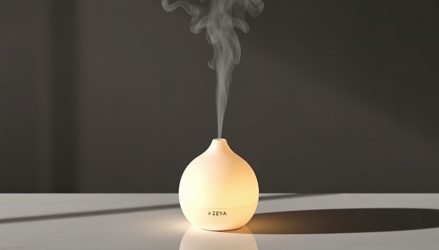 Zeya unveils diffuser with changeable "scent cards" made of cellulose