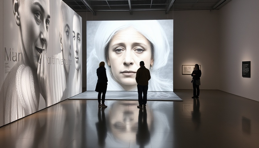 "Mirror of emotions" installation among Zurich University of the Arts student projects
