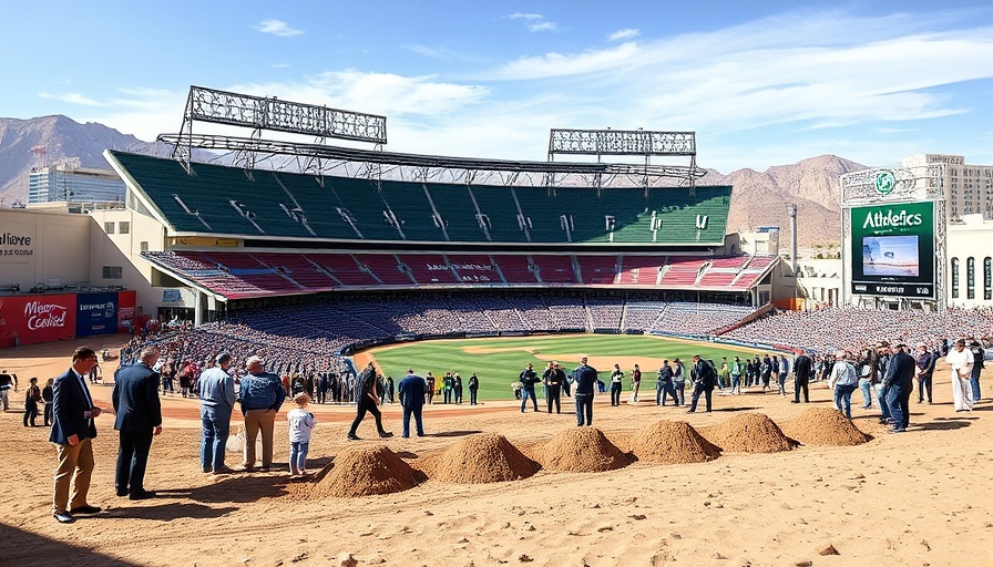 BIG breaks ground on "Armadillo" stadium for the Las Vegas Athletics