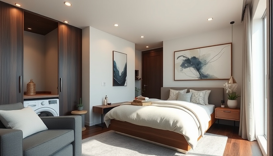 Modern one-bedroom ADU interior highlighting benefits and elegance.