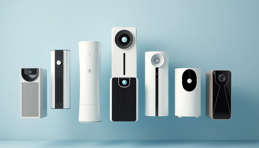 Prime Day Air Purifier Deals showcasing sleek designs.
