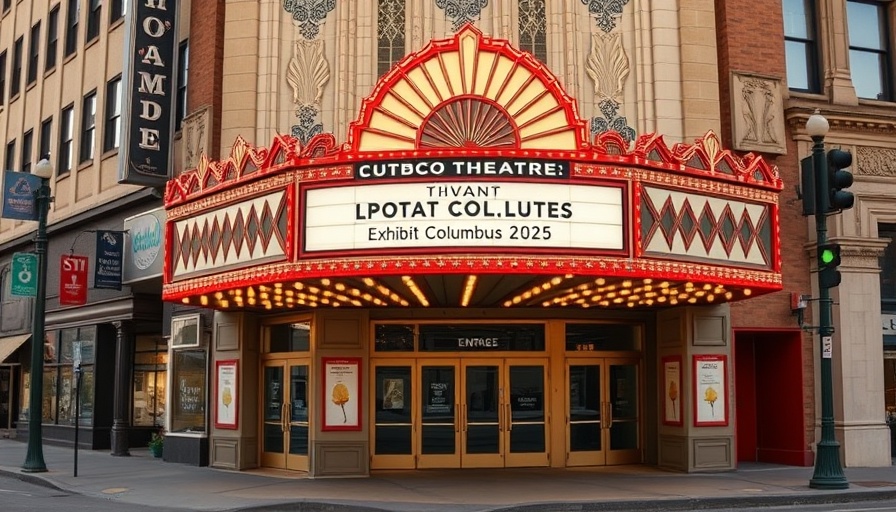 Exhibit Columbus 2025 city architecture theater facade