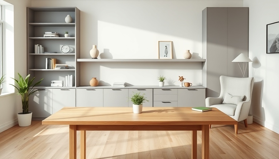 Modern home office refresh with elegant desk and decor.