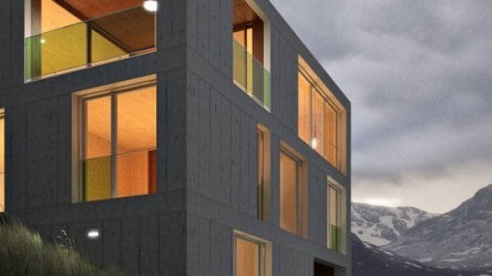 Beautiful modern grey home