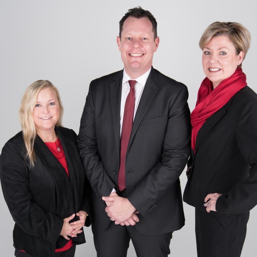 Haugen, Moeckel and Bossart team photo