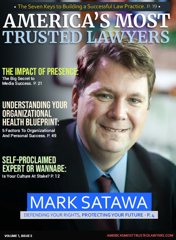 America's most trusted lawyers magazine cover
