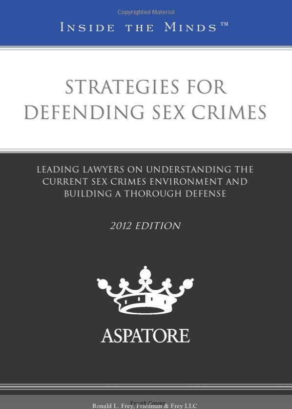 "Strategies for Defending Sex Crimes" Book Cover