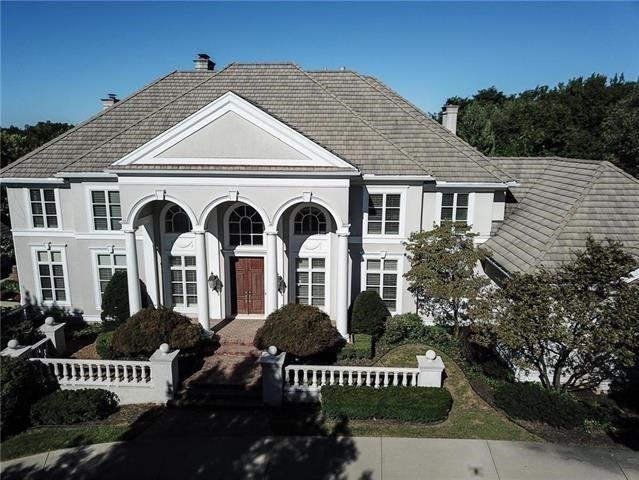 Skyshot of beautiful Home