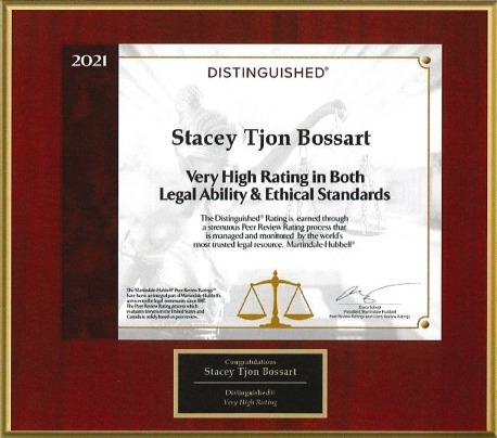 Stacey Bossart Recognition