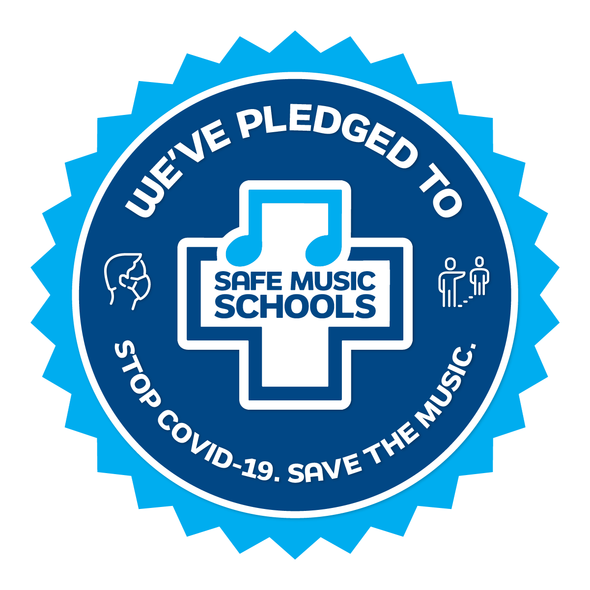 Safe Music Schools badge