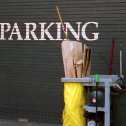 Janitorial Equipment in parkade