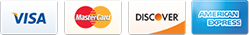 Accepted Payment Methods include visa mastercard discover and american express