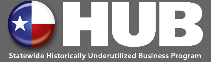HUB Certification badge - Statewide Historically Underutilized Business Program