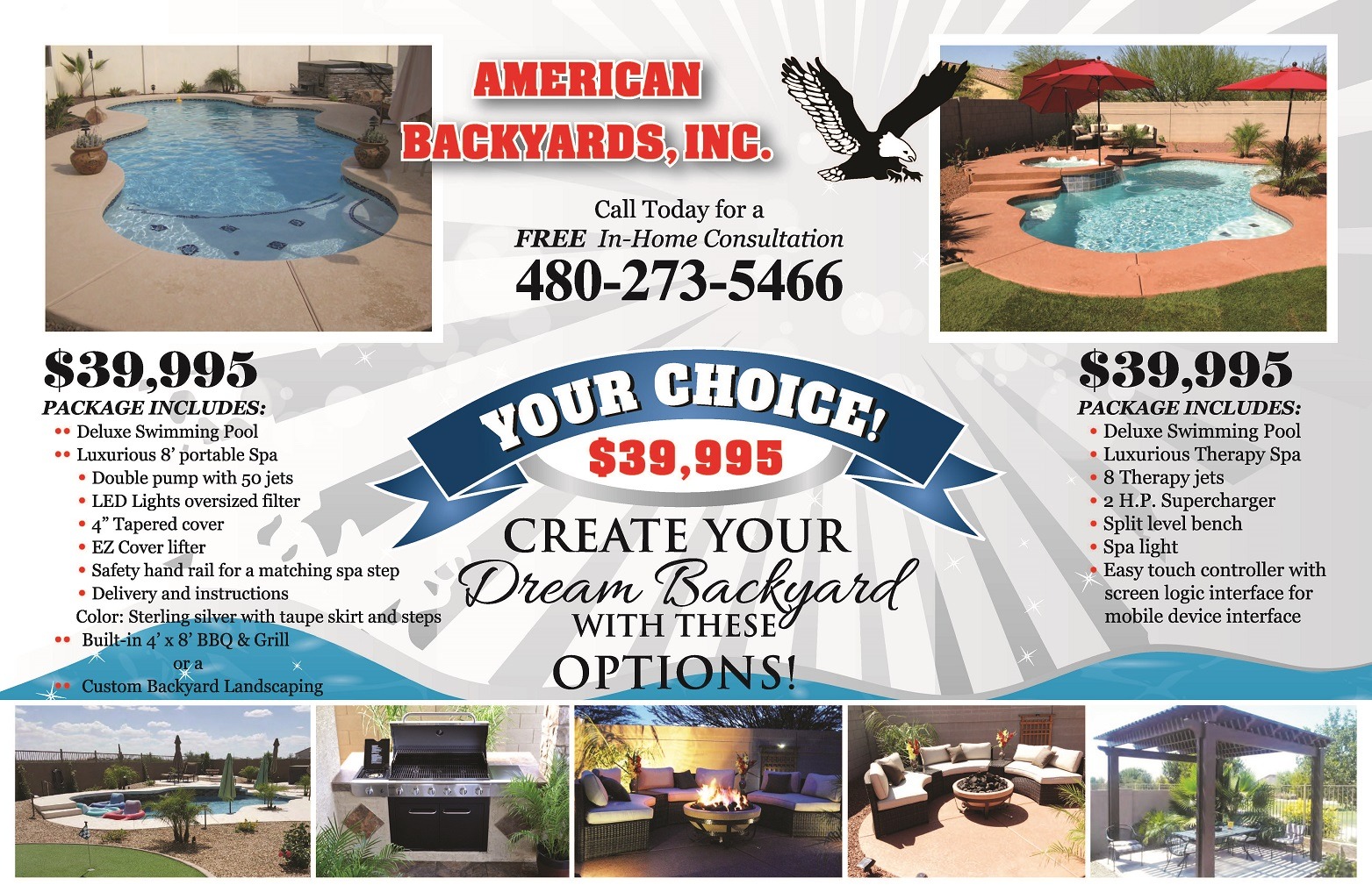 Create Your Own American Dream Backyard with these Options