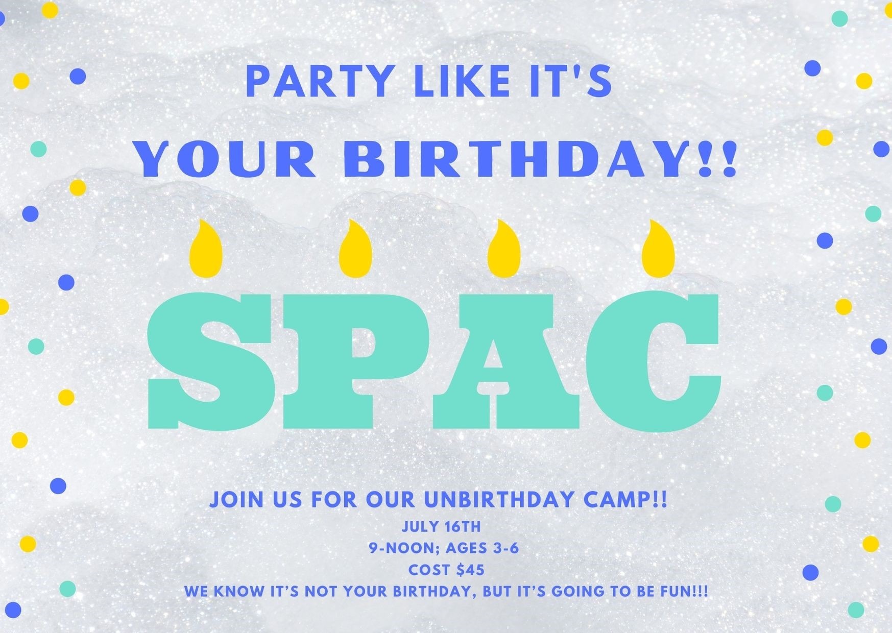 UnBirthday Camp