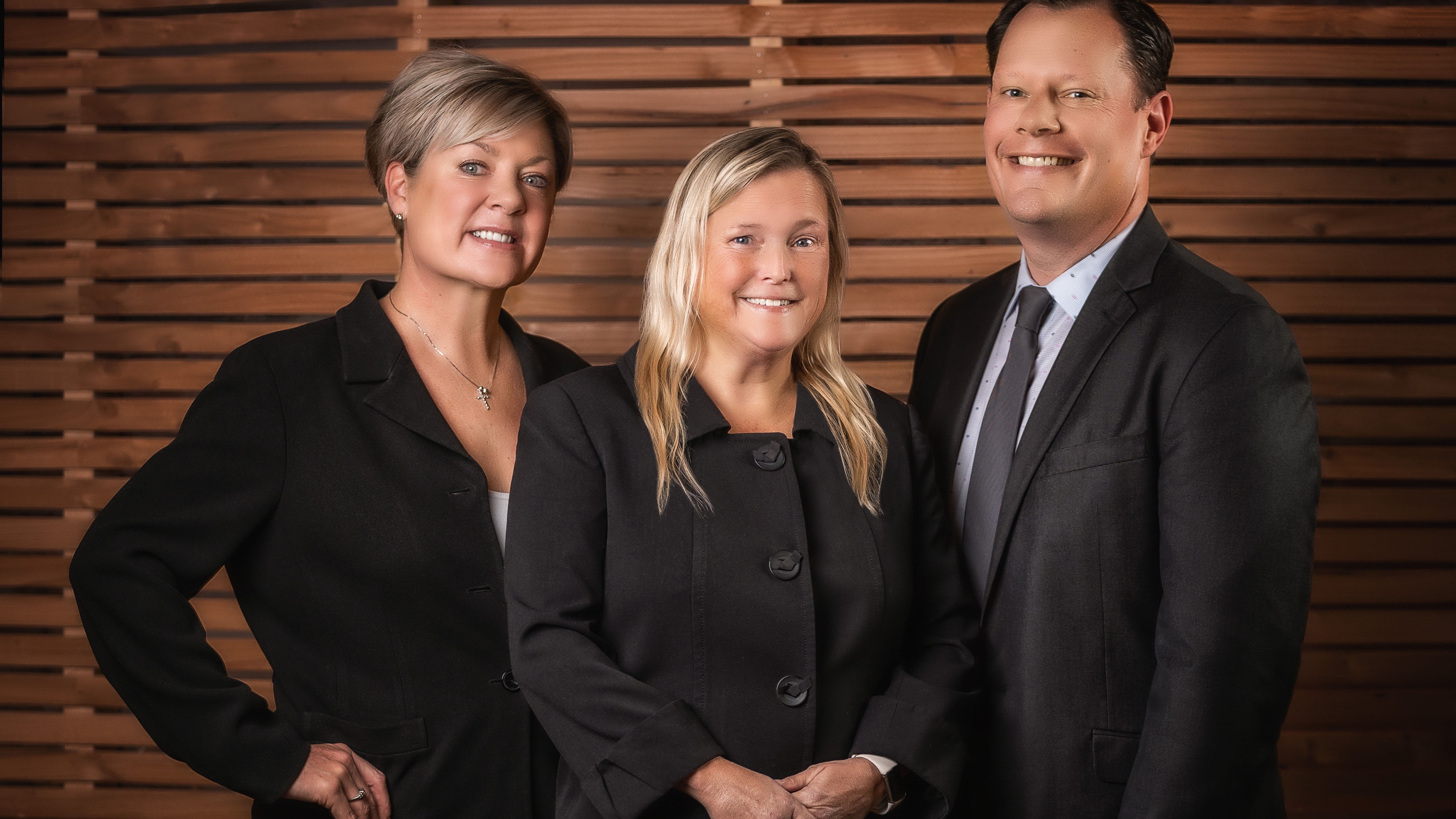 Haugen, Moeckel and Bossart team photo