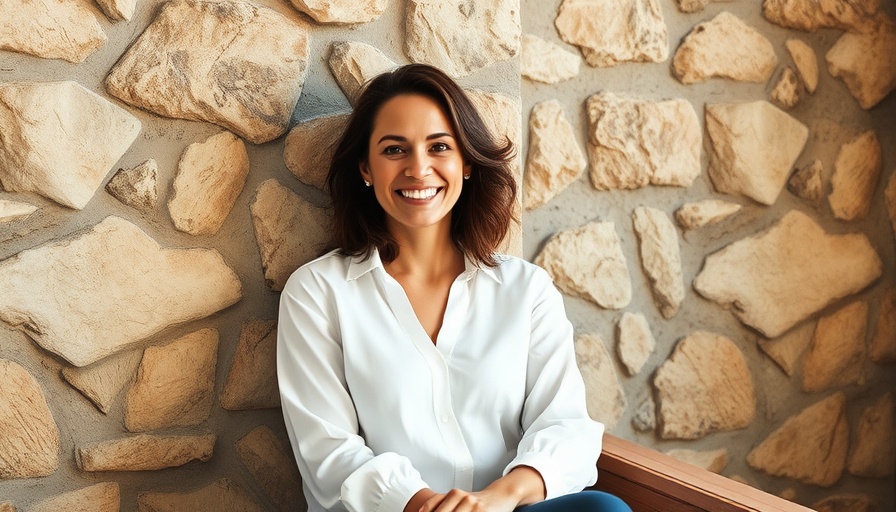 Smiling woman for TravelBrands charitable initiatives feature.