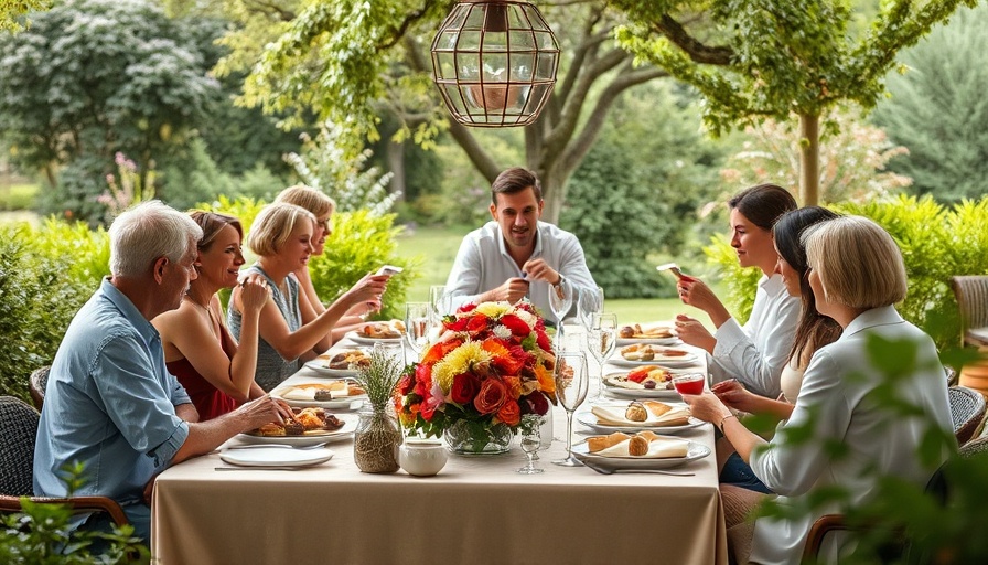Elegant dinner setup for Cookbook Dinner Club in Alberta.