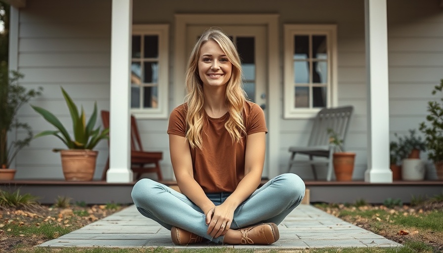 Casual loungewear style in Europe on a cozy porch.