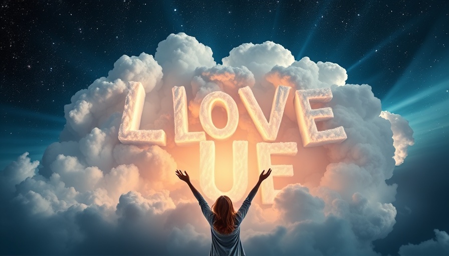 Increase Confidence Through Kindness: Inspirational scene with cloud text.
