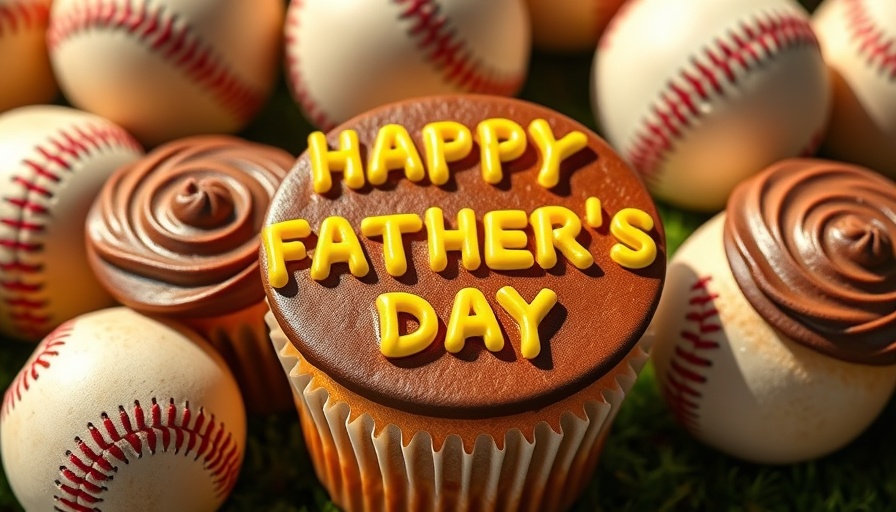 Father's Day art and craft gifting ideas with themed cupcakes.