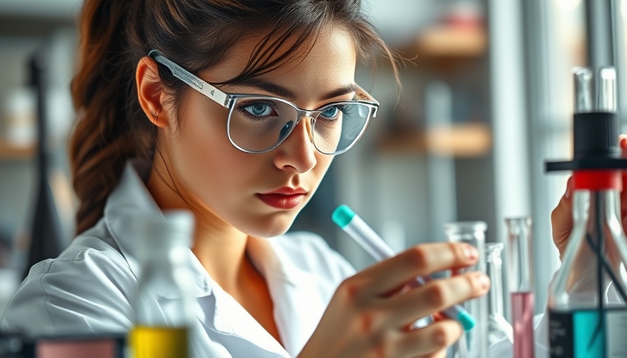 Scientist optimizing preclinical studies with a microscope.