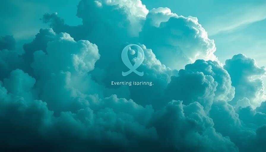 Corporate Consultant Opportunity in Vancouver background of teal cloud design.
