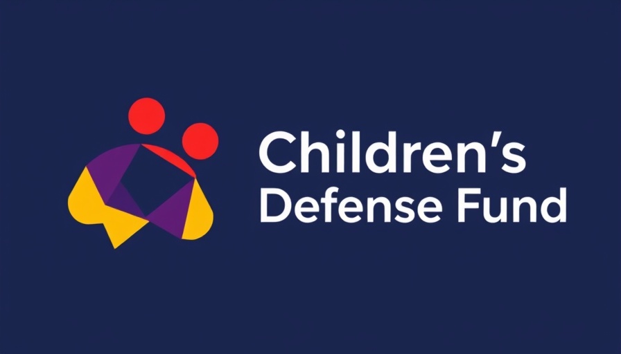 Children's Defense Fund logo abstract design.