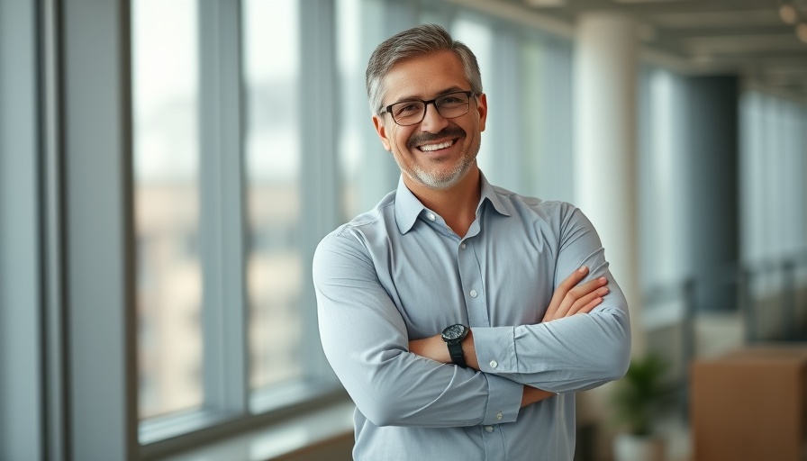 Professional man in office, Brand USA appeal