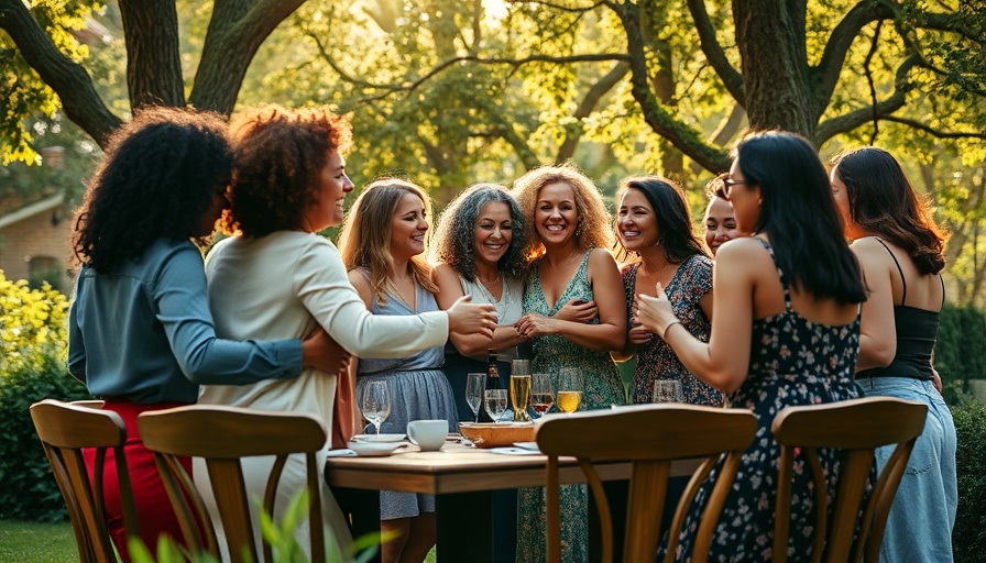 Warm celebration at garden party during A Year Without Alcohol.