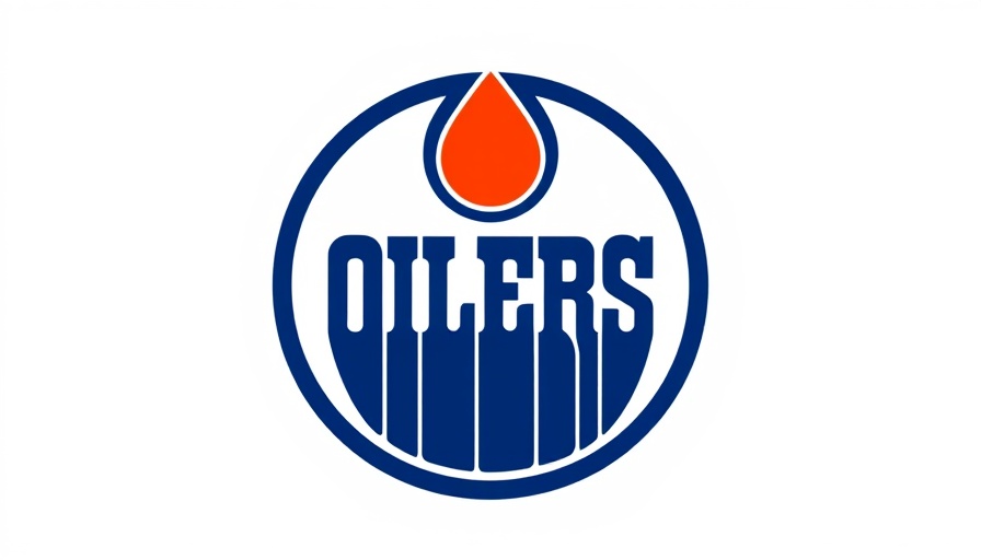 Classic Edmonton Oilers logo symbolizing playoff resilience.