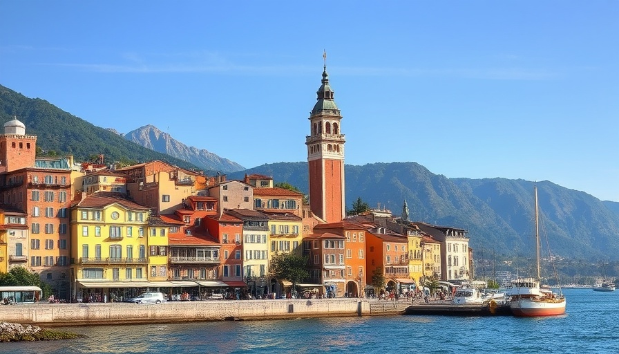 Scenic view of Croatia cityscape highlighting tourism trends 2025