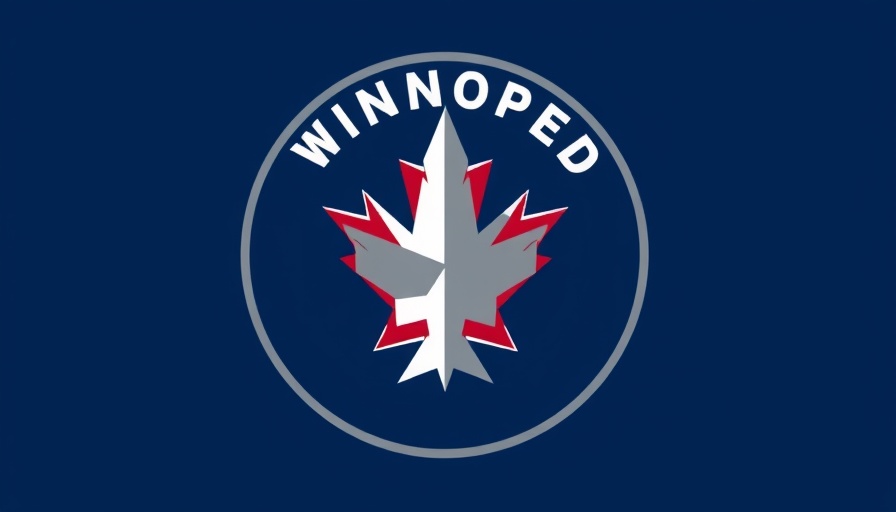 Winnipeg Jets logo, iconic design, centered.
