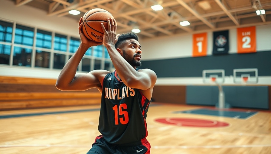 Canadian basketball stars in NBA playoffs, player shooting.