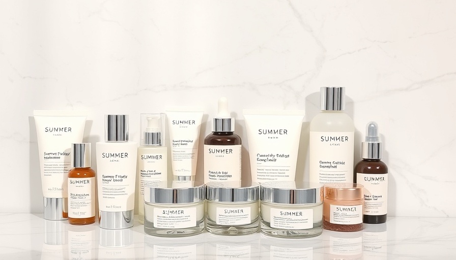 Summer Fridays skincare products review collection on marble
