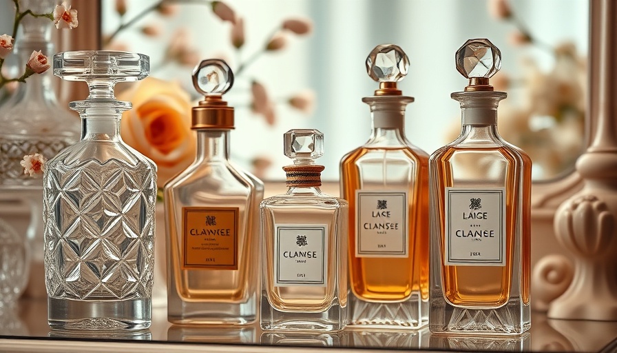 Elegant perfume bottles on a vintage vanity, finding your unique signature scent.