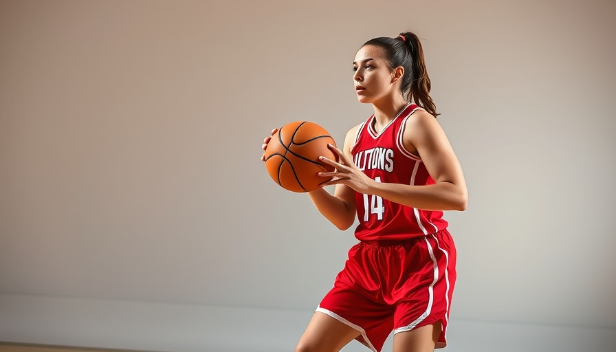 Focused female basketball player at 2025 FIBA Women’s 3×3 World Cup.