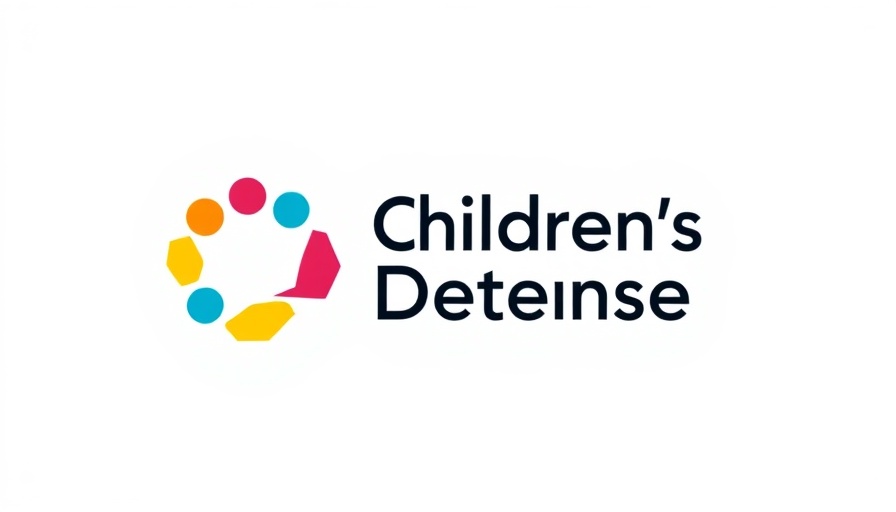 Children’s Defense Fund logo with geometric design, Listening Tour branding.